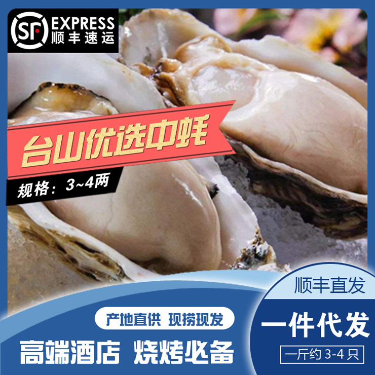 臺(tái)山【優(yōu)選中蠔】3~4兩